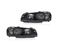Avfpra Faros Delanteros Para Nissan Para Skyline Para GTR R34 1998-2002 Faro LED LHD/RHD ENR34/BNR34/HR34/ER34/ Para GT-T Faro Principal(Matte Black,RHD)
