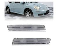 Avfpra Faros Delanteros Para VW Para Beetle 2006-2010 Carcasas De Luz De Señal De Giro De Marcador Lateral De Esquina Delantera Sin Bombilla/enchufe Incluido Faro Principal(Clear Lens)