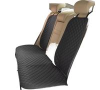 Avfpra Fundas Protectoras Asientos Coche Funda para Asiento Coche Respaldo Acolchado Piel Sintética Protector Antideslizante Universal para Sedán SUV Camioneta(1pc Rear Black Line)