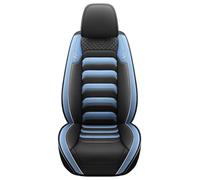 Avfpra Fundas Protectoras Asientos Coche para A4 B6 B7 B8 A6 4F C5 C6 C7 A7 Q2 Q3 Q2L Q5 Q7 Accesorios Interiores Automóviles Lujo Fundas Universales Cuero PU Asientos(1PC-Blue)
