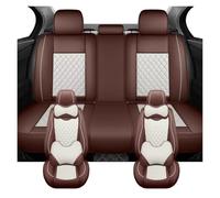 Avfpra Fundas Protectoras Asientos Coche para A7 Q3 Q2L Q5 A6 para Avant 4F C5 C6 C7 A3 8P A4 B6 B8 B7 Accesorios Interiores Automóvil Fundas Asiento Universales Cuero PU(Luxury-Coffee)