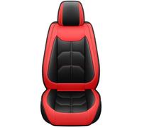 Avfpra Fundas Protectoras Asientos Coche para Chery para OMODA 5 para Tiggo 5/7/8 Plus para Jaecoo J7 Funda Universal Cuero Sintético Asiento Coche Compatible(Black Red 1 Seat)