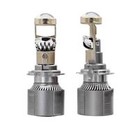 Avfpra Juego De Faros Delanteros 2 piezas bombillas de faro delantero de coche H7 lámpara LED H7/H11/9005/9006 lámpara de lente de proyector Led para Auto 12v 24V LHD 20000LM Faro Delantero(H7)