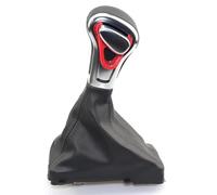 Avfpra Palanca De Cambios Para A3 A4 B8 A5 A6 C6 Q5 Q7 Pomo Palanca Cambios 5 Velocidades Funda Cuero