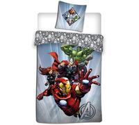 AVG Avengers - Juego de Funda nórdica para Cama Individual