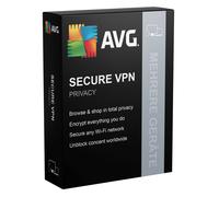 AVG Secure VPN 2020, 1-2 años, descargar dispositivos ilimitados 2 Años