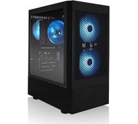 AVGPC Max Gaming PC - AMD RYZEN 5 5600X de 6 núcleos, GeForce RTX 5060, 16 GB de RAM, SSD M.2 NVMe de 1 TB, enfriador líquido de CPU AIO Windows 11, negro