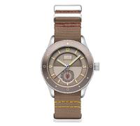 AVI-8 Flyboy Airmaster Sector Meca - Cuarzo | 40 mm, Gris Plumas Plateadas, Estilo vintage