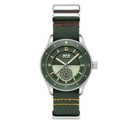 AVI-8 Flyboy Airmaster Sector Meca-Quartz Watch AV-4112 de 40 mm para hombre, Verde Vert, Moderno