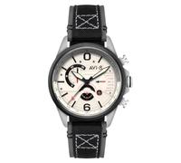 AVI-8 Hawker Harrier Dual Retrograde Cronógrafo Blanco Marfil