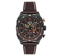 AVI-8 Hawker Hunter Atlas Dual Time cronógrafo negro negro
