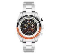 AVI-8 Hawker Hunter Atlas Dual Time cronógrafo Raven Black