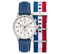 AVI-8 Hawker Hurricane - Cronógrafo para hombre, azul / blanco, Cronógrafo clásico