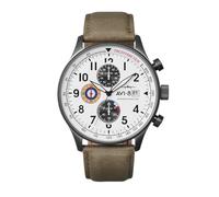 AVI-8 Reloj Analógico para Hombres de Cuarzo japonés con Correa en Cuero AV-4011-0B