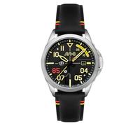 AVI-8 Reloj automático P-51 Mustang Patriot de 43 mm para hombre, edición limitada de 85 aniversario, con correa de cuero, AV-4148, Rantoul