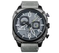AVI-8 Reloj Analógico para Hombre de Cuarzo con Correa en Cuero AV-4052-03