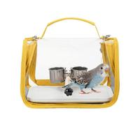 Avian Transit Pack - Transport Module, Secure Perch with Travel Use, Breathable Mesh Structure, Interior Frame, Mobility Case, Compact Carrier for Parrot Handling Migration Comfort