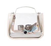 Avian Transit Pack - Transport Module, Secure Perch with Travel Use, Breathable Mesh Structure, Interior Frame, Mobility Case, Compact Carrier for Parrot Handling Migration Comfort