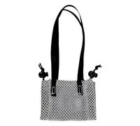 Avian Travel Pouch - Ventilated Bird Tote, Harness System with Securing, Transparent Airflow Build, Portable Pet Carrier, Transport Accessory for Ensuring Comfort Safety Easy Mobility For Small Birds