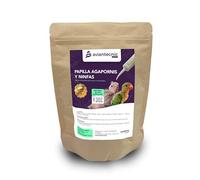 Aviantecnic Papilla Embuche Ninfas y Agapornis | Alimento Complementario para crías de pájaros | 1 Kg con Jeringa de Embuche Incluida