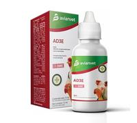 AVIANVET AD3E | Suplemento alimenticio de vitaminas para pájaros | Sin DORÉ 1L