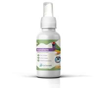 AVIANVET AeroDerm 220 ml | Spray para el Cuidado de la Piel y el Plumaje de Diamantes de Gould y Aves Ornamentales | con Aloe Vera, Caléndula y Centella Asiática