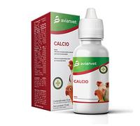 Avianvet Calcio Líquido | Suplemento alimenticio para pájaros | Fuente extra de calcio, indicado para puesta de huevos (15 ml)