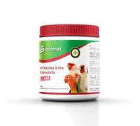 Avianvet Vitamina E + Se 250 g | Suplemento Vitamínico-Mineral Microgranulado para Aves Ornamentales | Mejora Fertilidad y Rendimiento Reproductivo