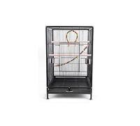 Aviario sólido Interior/Exterior 75 cm Extra Bird Cage Metal Travel Cage para cacatúa de Loro pájaro con pájaro con Soporte y Escalera para pájaros, Jaula de Jaula de Jaula de pájaros (b)
