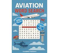 Aviation and Airplane Word Search Puzzle Book: Word Find Puzzle book about Aviation, Airplane and Airlines | For Adult, Seniors and Teens | 6x9 ... Aviation words | Gift for Vacations, H