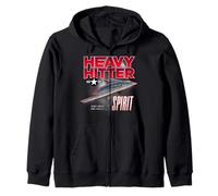 Aviation Tees: B-2 Spirit Stealth Bomber Camiseta Sudadera con Capucha