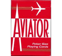 AVIATOR Baraja - Red Back (US Playing Card Company) a Partir de 3 años