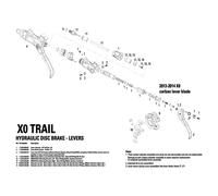 AVID Abrazadera de repuesto para freno MMX XX/X0/ELIXIR 7/9