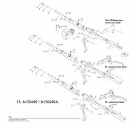 AVID Adaptador SRAM Abrazadera MMX Mando Cambio IZQUIER