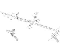 Avid Piezas de repuesto Code Palanca de frenos (2011-2016) negro