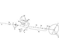 Avid Piezas de repuesto Juicy 5 Palanca de frenos (2007) negro