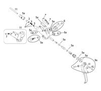 Avid Piezas de repuesto Juicy 7 Palanca de frenos (2006-2007) negro