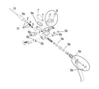Avid Piezas de repuesto Juicy Carbon Palanca de frenos (2008) one_size