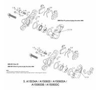 Avid - Repuesto Kit Entrada Latiguillo (Rojo) Pinza Elixir Cr (1)