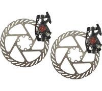 Avid Set de freno de disco con disco de frenos BB7 MTB d+t Satz RD PM 160 mm + HR IS 160 mm