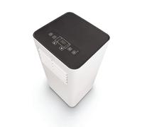 Avidsen aire acondicionado móvil conectado, ventilador y deshumidificador, controlable desde la aplicación Avidsen home pero también manualmente con mando a distancia. Programable, manguera y