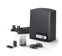 Avidsen Orea 550-Kit completo de automatización para portones correderos hasta 8 m/500 kg-Motor 24 V DC, 2 mandos a distancia, luz de advertencia LED y fotocélulas-Apertura derecha/izquierda 114464