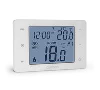 AVIDSEN Termostato Home Flow, Control Inteligente de calefacción de Caldera/Calentador de Agua Caliente, con Cable, aplicación para Smartphone, sin suscripción, fácil instalación