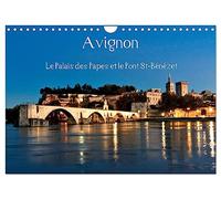 Avignon Le Palais des Papes et le Pont St-Bénézet (Calendrier mural 2026 DIN A4 vertical), CALVENDO calendrier mensuel: Avignon, au coeur de la ... pont, son palais et son festival de théâtre.