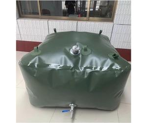 AviiSo El tanque de almacenamiento de aceite de vejiga de combustible de TPU, Plegable suave de gran capacidad. Bolsa contenedora de almacenamiento de líquidos para Bote RV(Size:1x1x0.5 m 500 L/132 ga