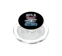 Avila Beach California Fishing Club - Gráfico de tiburón PopSockets PopGrip para MagSafe