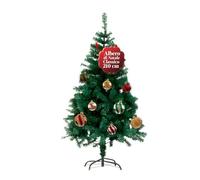 Avilia Árbol de Navidad Artificial de 210 cm con 1078 Ramas, Base de Hierro e injerto fácil, diámetro 112 cm, decoración navideña | Árbol de Navidad para Interiores y Exteriores, Verde