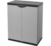 Avilia Armario Modular de 2 Puertas, Cloruro de polivinilo, Gris, ND