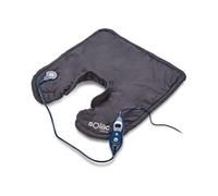 Avilia Cojín terapéutico calefactor para zona cervical y dorsal, 100 W, con 4 niveles de temperatura y apagado automático para aliviar dolores musculares y tensiones