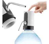 Avilia - Dispensador de Agua eléctrico 5L, 8L y 20L USB para garrafas - Bomba automática, batería 1200 mAh - Boquilla de Acero Inoxidable y Tubo de Silicona alimentaria - para casa, Oficina y Camping